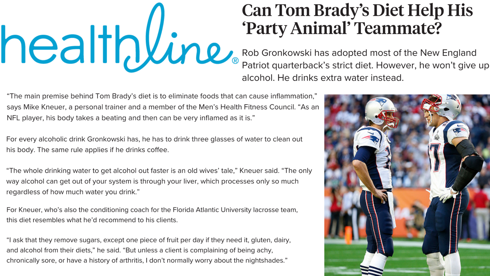 mike kneuer gronk